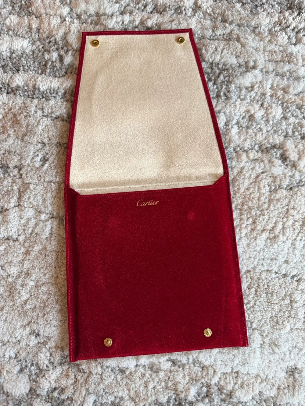 Cartier Jewelry Pouch